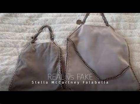 real vs fake stella mccartney bag|stella falabella leather bag.